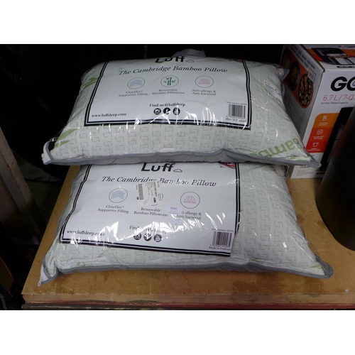 3314 - 3 x Cambridge Bamboo Pillows (293-208,209,210) * This lot is subject to VAT