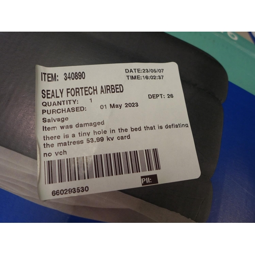 3316 - Sealy Fortech Airbed With Built-In Pump (293-265) * This lot is subject to VAT