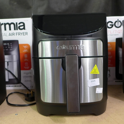 3325 - Gourmia Air Fryer (7QT)     (293-256) * This lot is subject to VAT