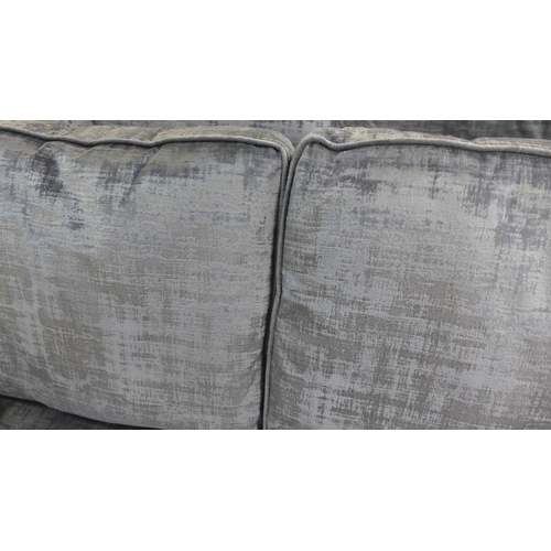 1407 - A Barker And Stonehouse magnesium four seater sofa