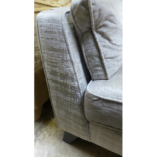 1413 - A Barker And Stonehouse aluminium three seater sofa