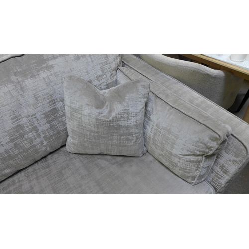 1414 - A Barker And Stonehouse aluminium three seater sofa