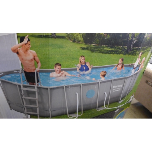 1562 - 18Ft Oval Frame Pool, Original RRP £583.33 + vat  (4167-1)   * This lot is subject to vat