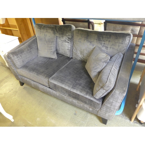 1606 - A pair of Barker And Stonehouse magnesium three and four seater sofas, both used