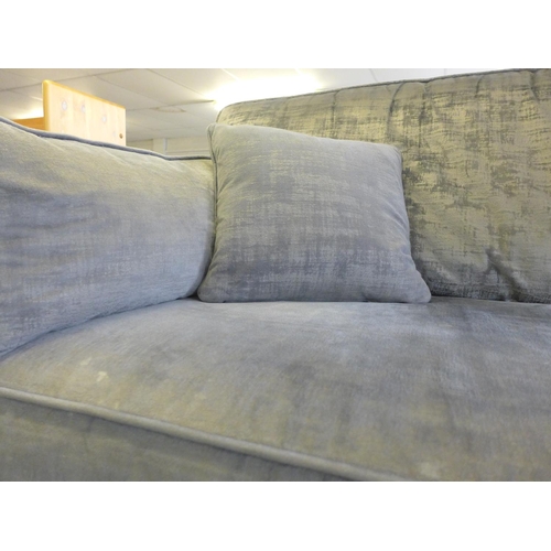 1606 - A pair of Barker And Stonehouse magnesium three and four seater sofas, both used