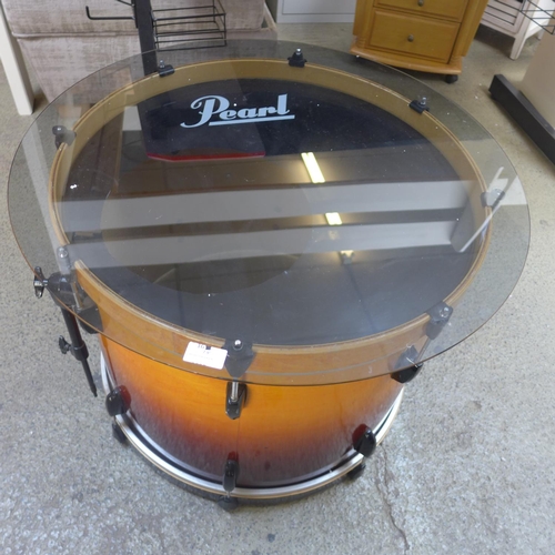 1615 - A bass drum coffee table