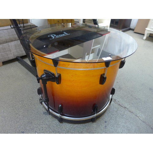 1615 - A bass drum coffee table