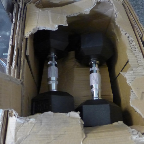 1548 - Weider Dumbell Kit W/Rack, Original RRP £316.66 + vat  (4167-40)   * This lot is subject to vat