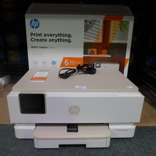 3078 - HP Envy Inspire 7220E AIO Printer, original RRP £99.99 + VAT (293-160) * This lot is subject to VAT