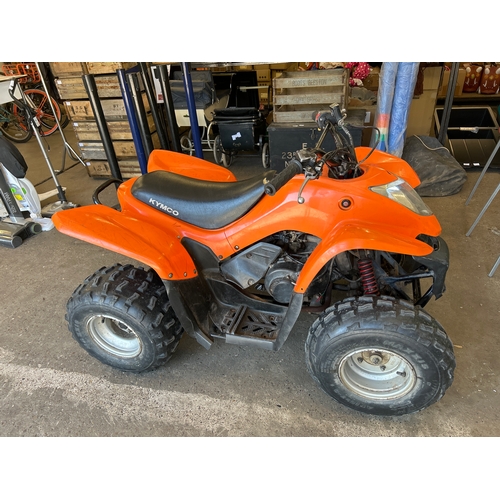 2222A - Kymco large quad bike - Running - W