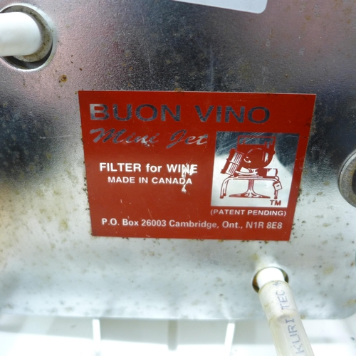 2010 - Wine making pump & filters