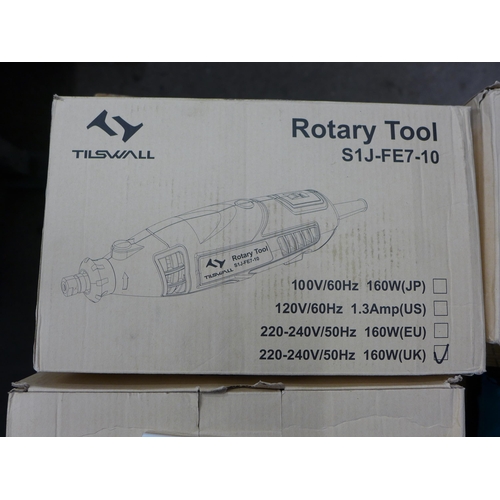 2045 - 4 Rotary tools (515-FE7-10) - boxed & unused