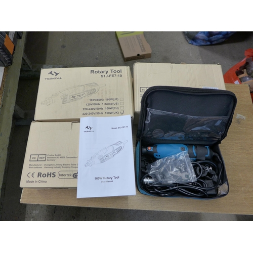 2046 - 4 Rotary tools (515-FE7-10) - boxed & unused