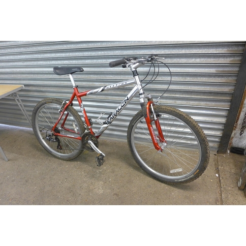 2184 - Saracen Rufftrax aluminium front suspension MTB - Police repossession