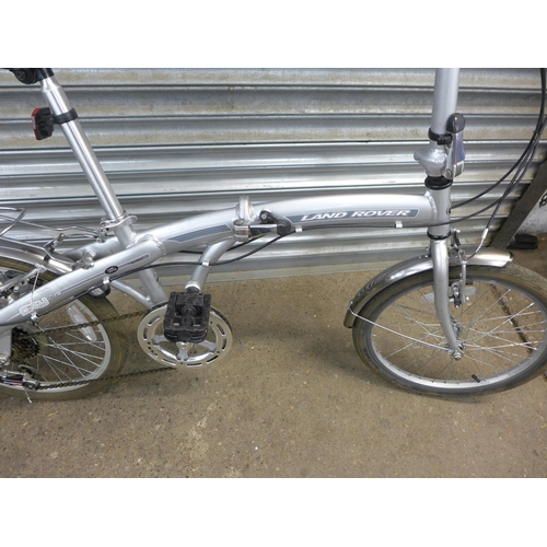 2185 - Land Rover City-Life 6-speed aluminium folding bike - Police repossession