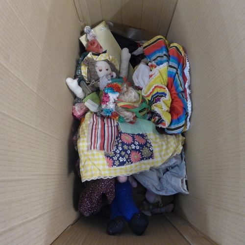 2305 - Two large boxes of children's soft toys