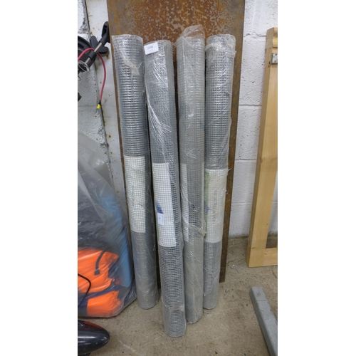 2398 - 4 Rolls of mouse proof wire mesh