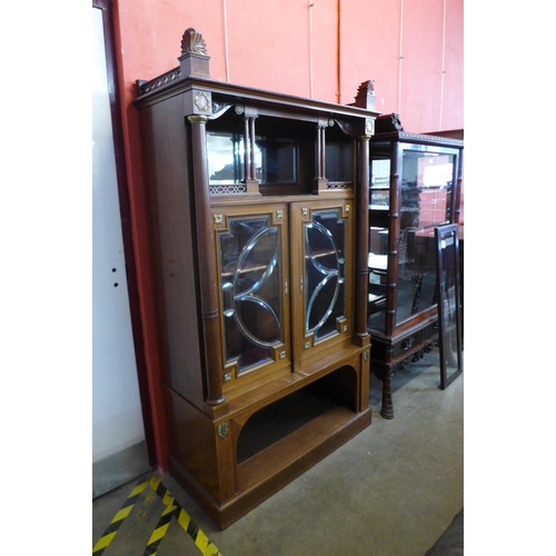 105 - A 19th Century French mahogany side cabinet