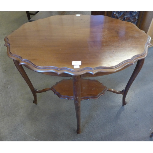 203 - An Edward VII mahogany occasional table