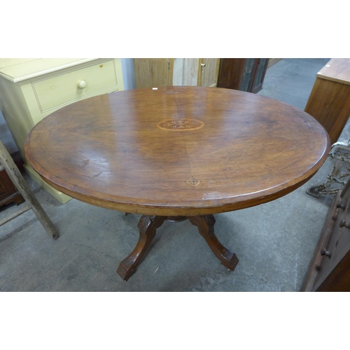 243 - Two Victorian loo tables and a breakfast table