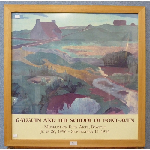 312 - A 1996 Paul Gaugin Exhibition poster