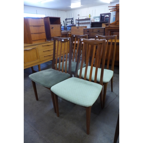 35 - Four G-Plan Fresco teak dining chairs