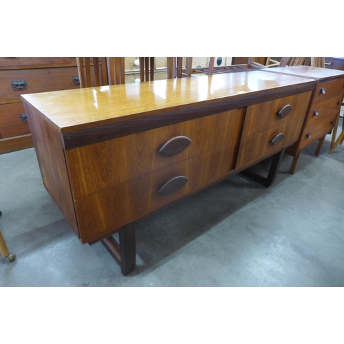 40 - A teak sideboard