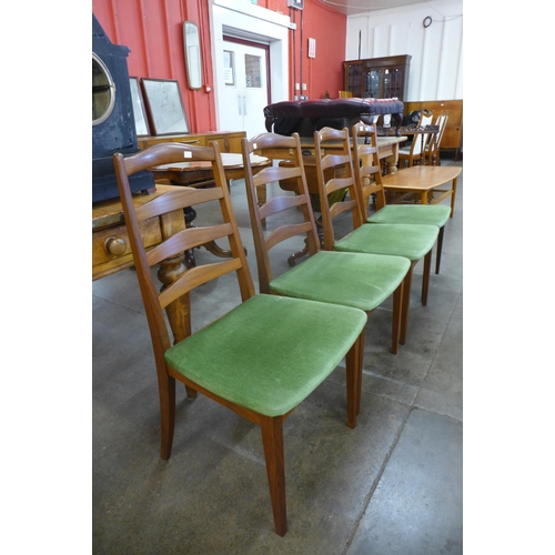 46 - A set of four G-Plan teak dining chairs