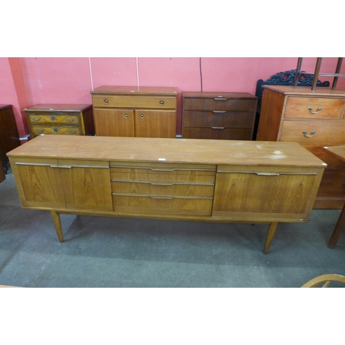 47 - A teak sideboard