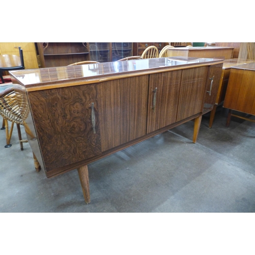 54 - A Beautility simulated rosewood sideboard/cocktail cabinet