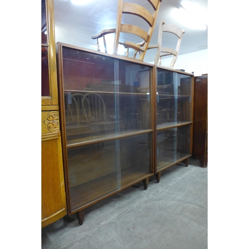 66 - Two Beaver & Tapley teak bookcases