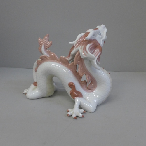 603 - A Lladro Zodiac Collection figure, The Dragon