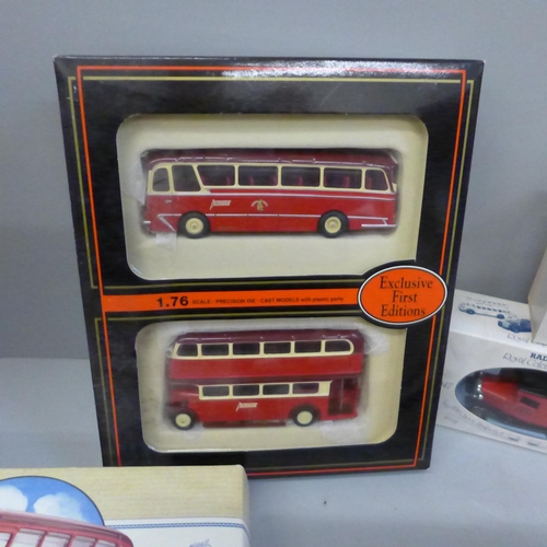 622 - A collection of Days Gone, EFE, Corgi and Lledo die-cast model vehicles, five Royal Celebration Coll... 