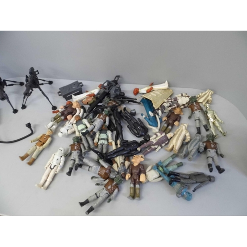 683 - Thirty-eight vintage Star Wars figures and accessories