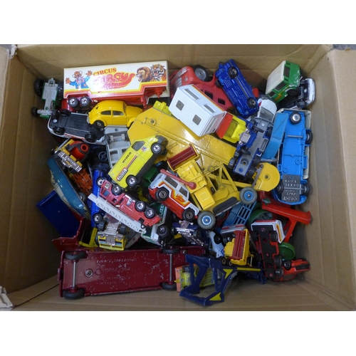 703 - A collection of Dinky and other die-cast model vehicles