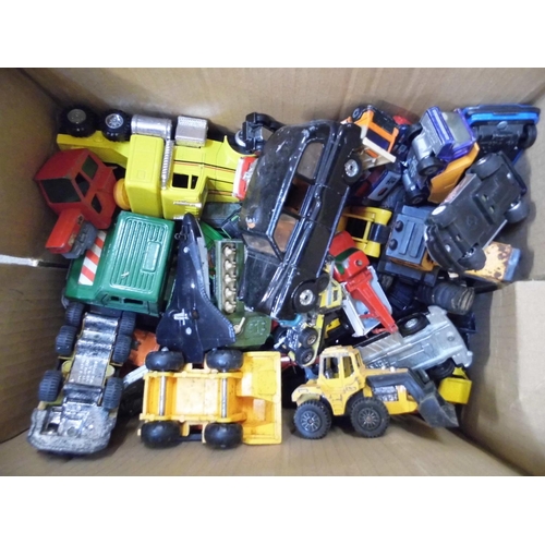 719 - A collection of die-cast model vehicles, Corgi, Dinky, etc.