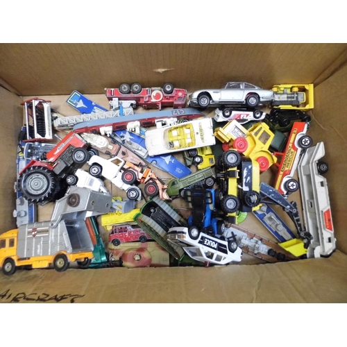 728 - A collection of die-cast model vehicles, Corgi, Dinky, etc.