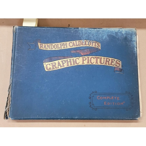 744 - Randolph Caldecott's Graphic Pictures complete edition (1898), published G. Routledge & Sons (some p... 