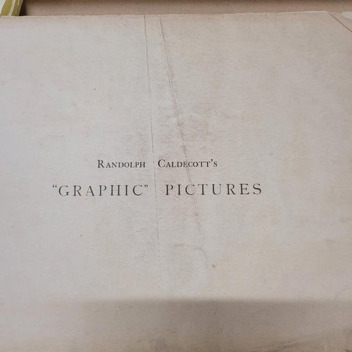 744 - Randolph Caldecott's Graphic Pictures complete edition (1898), published G. Routledge & Sons (some p... 