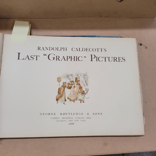 744 - Randolph Caldecott's Graphic Pictures complete edition (1898), published G. Routledge & Sons (some p... 