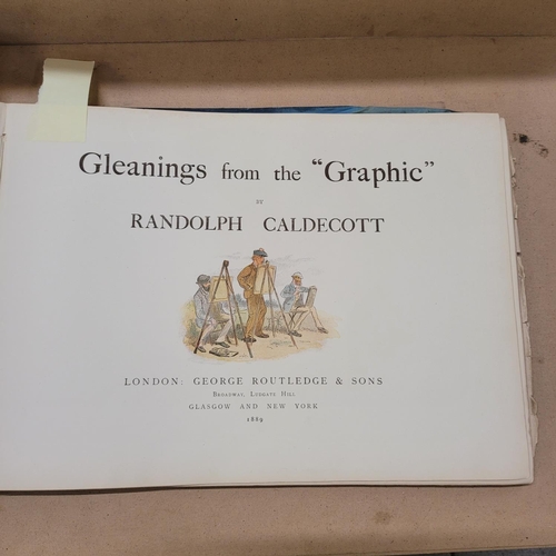 744 - Randolph Caldecott's Graphic Pictures complete edition (1898), published G. Routledge & Sons (some p... 