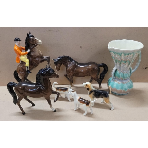 754 - Ceramics including Beswick and Sylvac, a/f