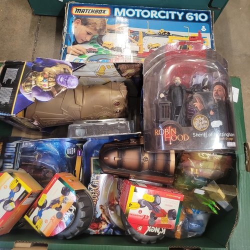 769 - Matchbox Motorcity, Streak Racing sets, other action figures and Lego