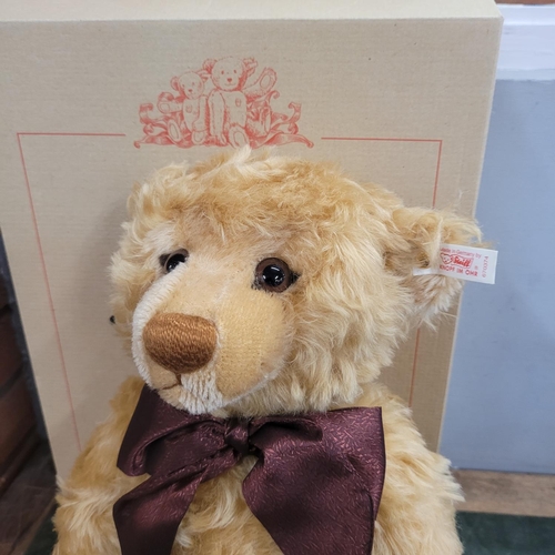 772 - A Steiff Millennium Teddy bear, limited edition, complete, boxed