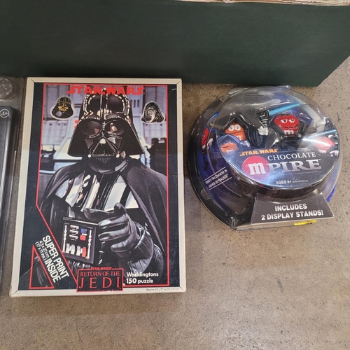 805 - A collection of Star Wars items, toys, figures, etc.