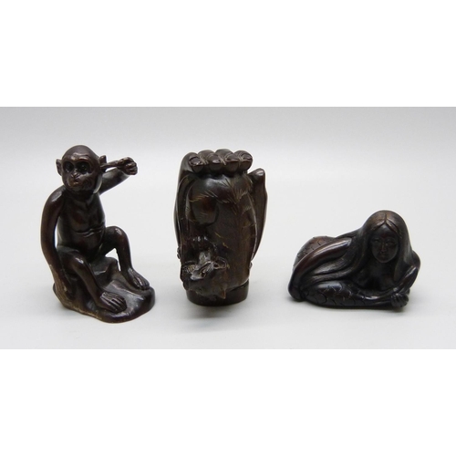 872 - Three netsuke