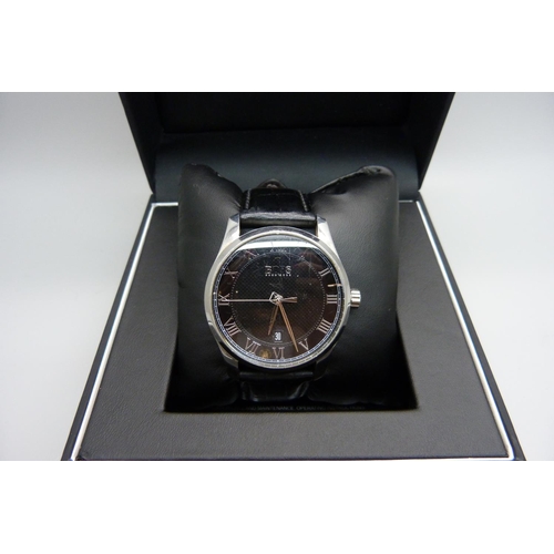 882 - A gentleman's Hugo Boss wristwatch, with box