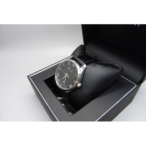 882 - A gentleman's Hugo Boss wristwatch, with box