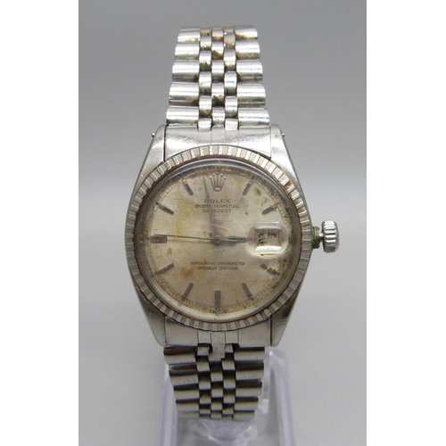 959 - A gentleman's Rolex Oyster Perpetual Datejust Superlative Chronometer wristwatch, 35mm case