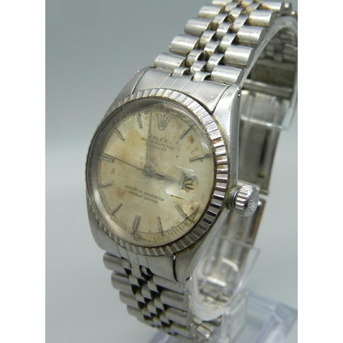 959 - A gentleman's Rolex Oyster Perpetual Datejust Superlative Chronometer wristwatch, 35mm case